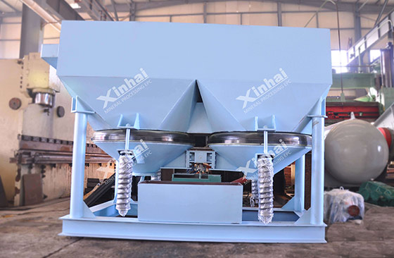 Jig machine from xinhai shipment